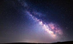 Dimex Vlies Fotótapéta - Night Milky Way - 375x250 cm (MS-5-2282)