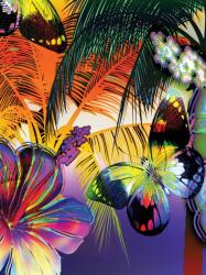 Consalnet Színes pillangó poszter, fotótapéta, Vlies (184x254 cm, álló) (C1-175V4A)