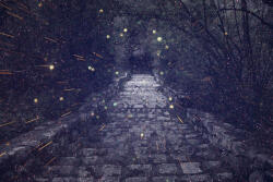 Dimex Vlies Fotótapéta - Mysterious alley - 375x250 cm (MS-5-1275)