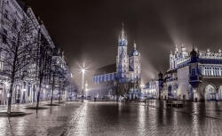 Consalnet Krakkói Mária-templom poszter, fotótapéta (416 x 254 cm) (C1-1315VEXXXL)