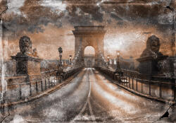 Sverus Fotótapéta Bridge In Budapest, 400 x 260 cm (SV-119048393-MOD1WM-400X260CM)