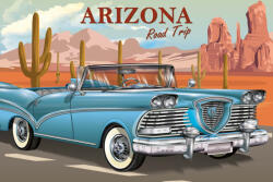 Dimex Vlies Fotótapéta - Vintage Arizona Poster - 375x250 cm (MS-5-2150)