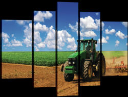 Consalnet Vászonkép, 5 darabos, Traktor 170x100 cm méretben (C5-20260S4A)