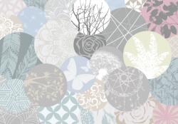 Consalnet Absztrakt minta poszter, fotótapéta, Vlies (208 x 146 cm) (C1-11287VEXL)