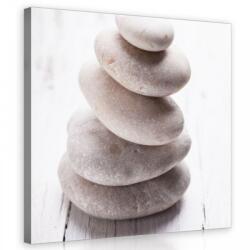 Consalnet Zen kövek, vászonkép 80x80 cm méretben (C5-11778O2)