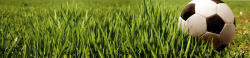 Dimex SOCCER BALL öntapadós konyhai poszter, 260x60 cm (KI-260-038)