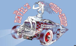 Consalnet Spooky Hot Road poszter, fotótapéta, Vlies (368 x 254 cm) (C1-1354V8)