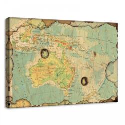 Consalnet Térkép, vászonkép, 70x50 cm méretben (C5-10947O7)