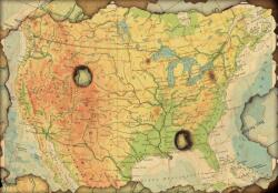Consalnet Észak-Amerika poszter, fotótapéta (368 x 254 cm) (C1-10946V8)