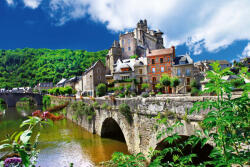 Dimex Vlies Fotótapéta - Estaing France - 375x250 cm (MS-5-0645)