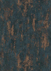 Erismann Sötétkék-réz fényes foltos beton mintás tapéta (Casual Chic 10273-44) (10273-44)