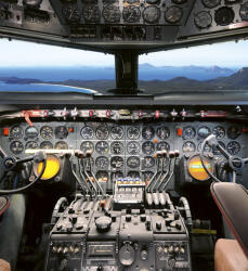 Dimex COCKPIT VIEW fotótapéta, poszter, vlies alapanyag, 225x250 cm (MS-3-0317)