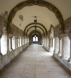 Dimex ANCIENT CORRIDOR fotótapéta, poszter, vlies alapanyag, 225x250 cm (MS-3-0034)