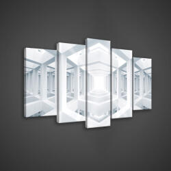 Consalnet Vászonkép 5 darabos, 3D 100x60 cm méretben (C5-2343S17)