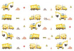 Consalnet Munkagépek poszter, fotótapéta, Vlies (104 x 70, 5 cm) (C1-14347VEM)