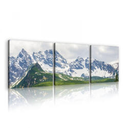 Consalnet Vászonkép 3 darabos, Hegyek, 3 db 25x25 cm méret (C5-10507S13)