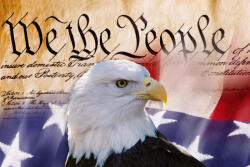 Dimex Vlies Fotótapéta - Constitution of America - 375x250 cm (MS-5-2928)