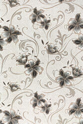 Kontinent Fekete-arany liliom virág mintás tapéta (30206) (30206)