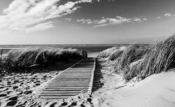 Consalnet Út a tengerpartra poszter, fotótapéta, Vlies (208 x 146 cm) (C1-1022VEXL)