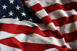 Dimex Vlies Fotótapéta - American Flag - 375x250 cm (MS-5-1494)
