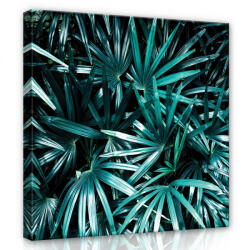 Consalnet Trópusi levelek, vászonkép, 40x40 cm méretben (C5-12665O5)