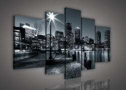 Consalnet Vászonkép, 5 darabos, Boston 170x100 cm méretben (C5-20088S4A)