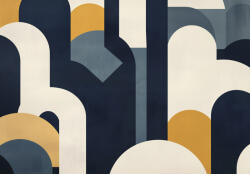 Consalnet Több színű geometrikus absztrakt poszter, fotótapéta, Vlies (100 x 75 cm) (C1-15577VX2)