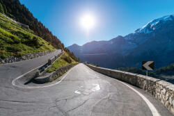 Dimex Vlies Fotótapéta - Road in Alps - 375x250 cm (MS-5-2869)