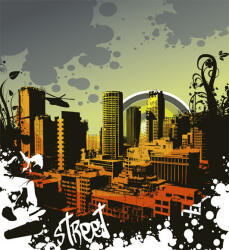 Dimex CITY fotótapéta, poszter, vlies alapanyag, 225x250 cm (MS-3-0325)