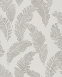 Grandeco Szürke rajzolt leveles tapéta (Tempo A62201) (A62201)