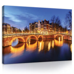 Consalnet Vászonkép, Amszterdam 80x60 cm méretben (C5-11994O6)