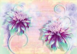 Consalnet Absztrakt virágok poszter, fotótapéta, Vlies (104 x 70, 5 cm) (C1-3635VEM)