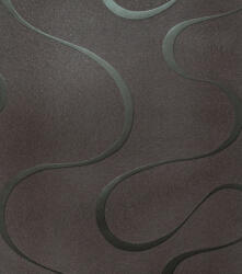 Marburg Exkluzív barna -bronz alapon szalag mintás tapéta 70 cm széles (53337) (53337)