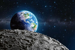 Dimex Vlies Fotótapéta - Earth from moon - 375x250 cm (MS-5-2235)