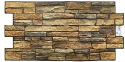 GRACE 3D PVC falpanel Barna-drapp palakő mintás (TP10023829)