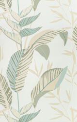 Erismann Zöld-bézs nagy leveles tapéta (Elle Decorations 3 10332-07) (10332-07)