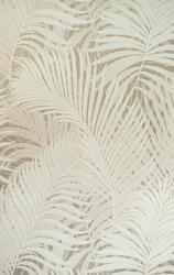 Domdeco Krém -drapp nagy levél mintás tapéta (2220357-61) (2220357-61)
