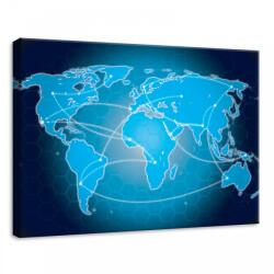 Consalnet Térkép, vászonkép, 70x50 cm méretben (C5-10948O7)