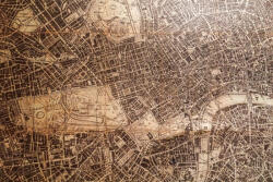 Dimex Vlies Fotótapéta - Old Vintage Map II - 375x250 cm (MS-5-1540)