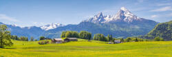 Dimex IDYLLIC ALPINE VIEW öntapadós konyhai poszter, 180x60 cm (KI-180-135)