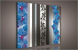 Consalnet Orchidea minta, 3 darabos vászonkép, 90x80 cm méretben (C5-823S6)