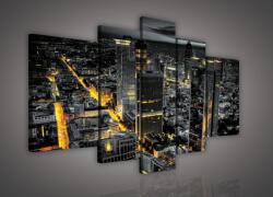 Consalnet Vászonkép, 5 darabos, Városkép 170x100 cm méretben (C5-186S4A)