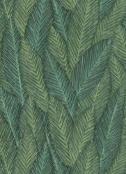 Erismann Zöld struktúrált trópusi leveles tapéta (Martinique 10391-07) (10391-07)