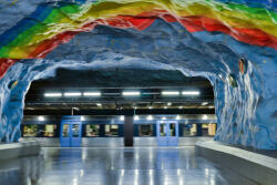 Dimex Vlies Fotótapéta - Underground station - 375x250 cm (MS-5-2817)