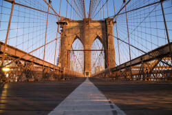 Dimex Vlies Fotótapéta - Brooklyn Bridge at Sunrise - 375x250 cm (MS-5-2964)