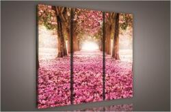 Consalnet Cseresznyefák, 3 darabos vászonkép, 90x80 cm méretben (C5-428S6)