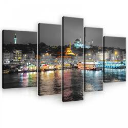 Consalnet Vászonkép, 5 darabos, Isztambul 170x100 cm méretben (C5-10152S4A)