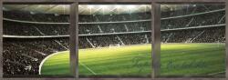 Consalnet Stadion ablakon át vlies poszter, fotótapéta 740VEEXXXL /832x254 cm/ (740-VEE-XXXL)