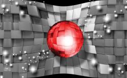 Consalnet Gömb poszter, fotótapéta Vlies (254 x 184 cm) (C1-3702V4)