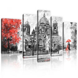 Consalnet Vászonkép, 5 darabos, Berlini dóm 170x100 cm méretben (C5-11513S4A)